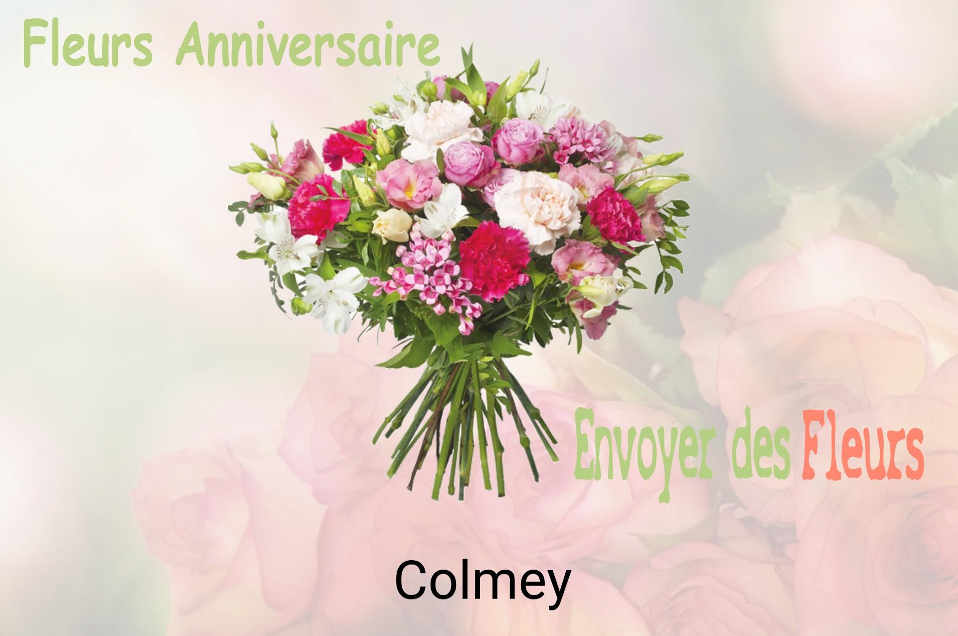 Bouquet de fleurs d’anniversaire livré à Colmey